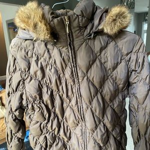Women’s chocolate winter jacket